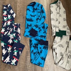 3 sets of winter pajamas